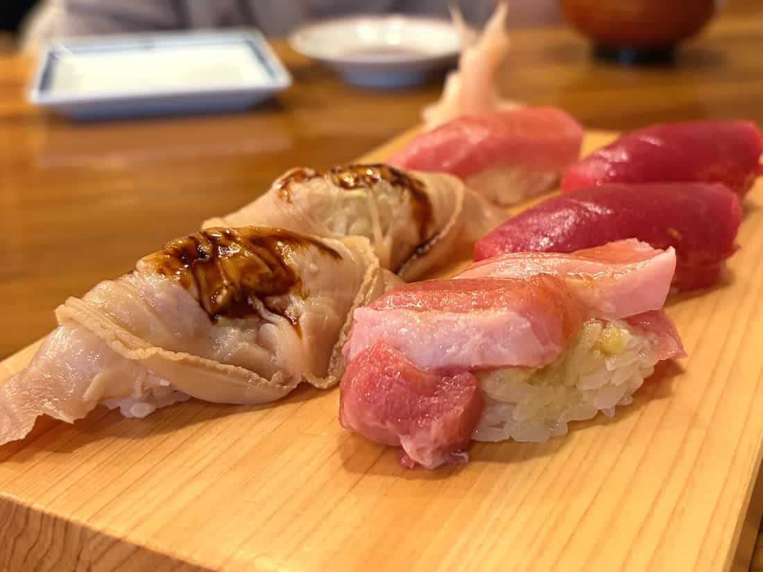 4400円の握り寿司