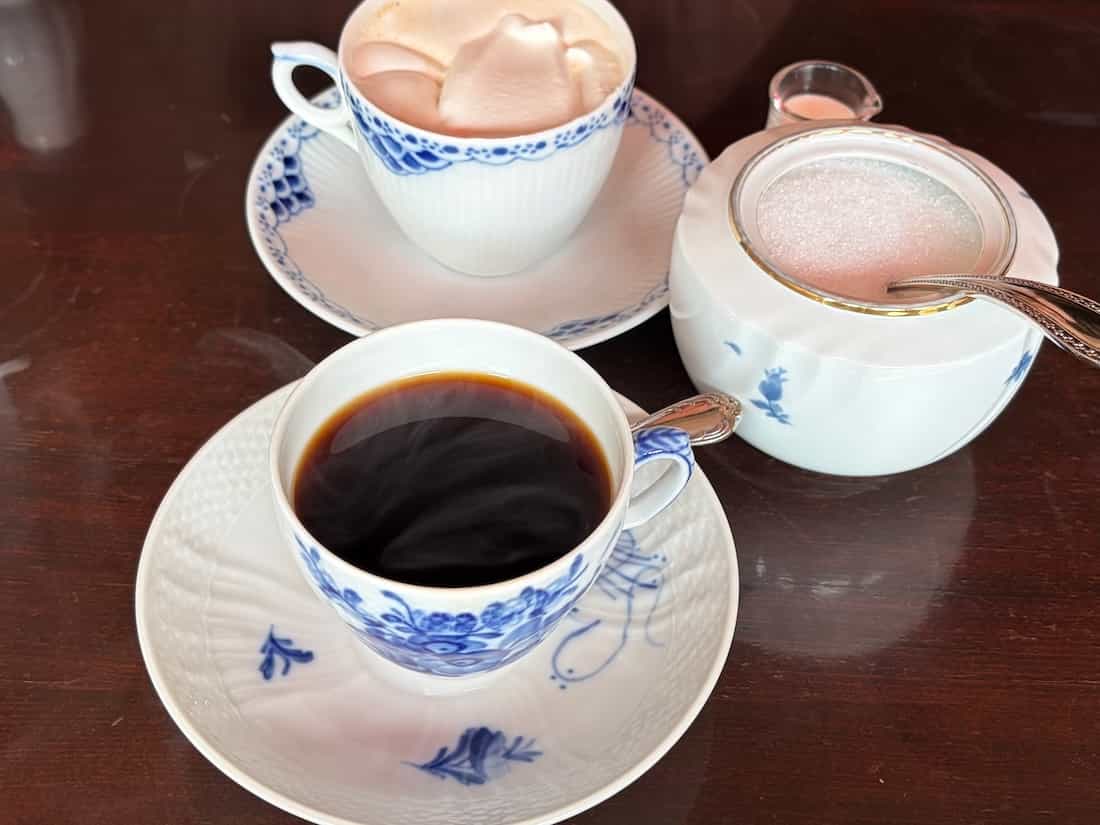 マンダリンとウインナコーヒー
