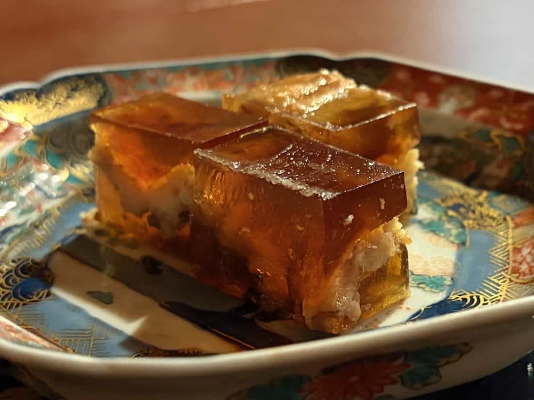鰻の煮こごり