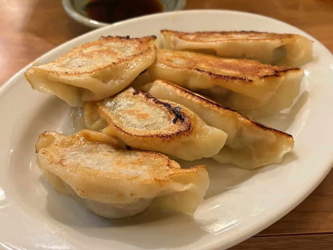 ニラ餃子