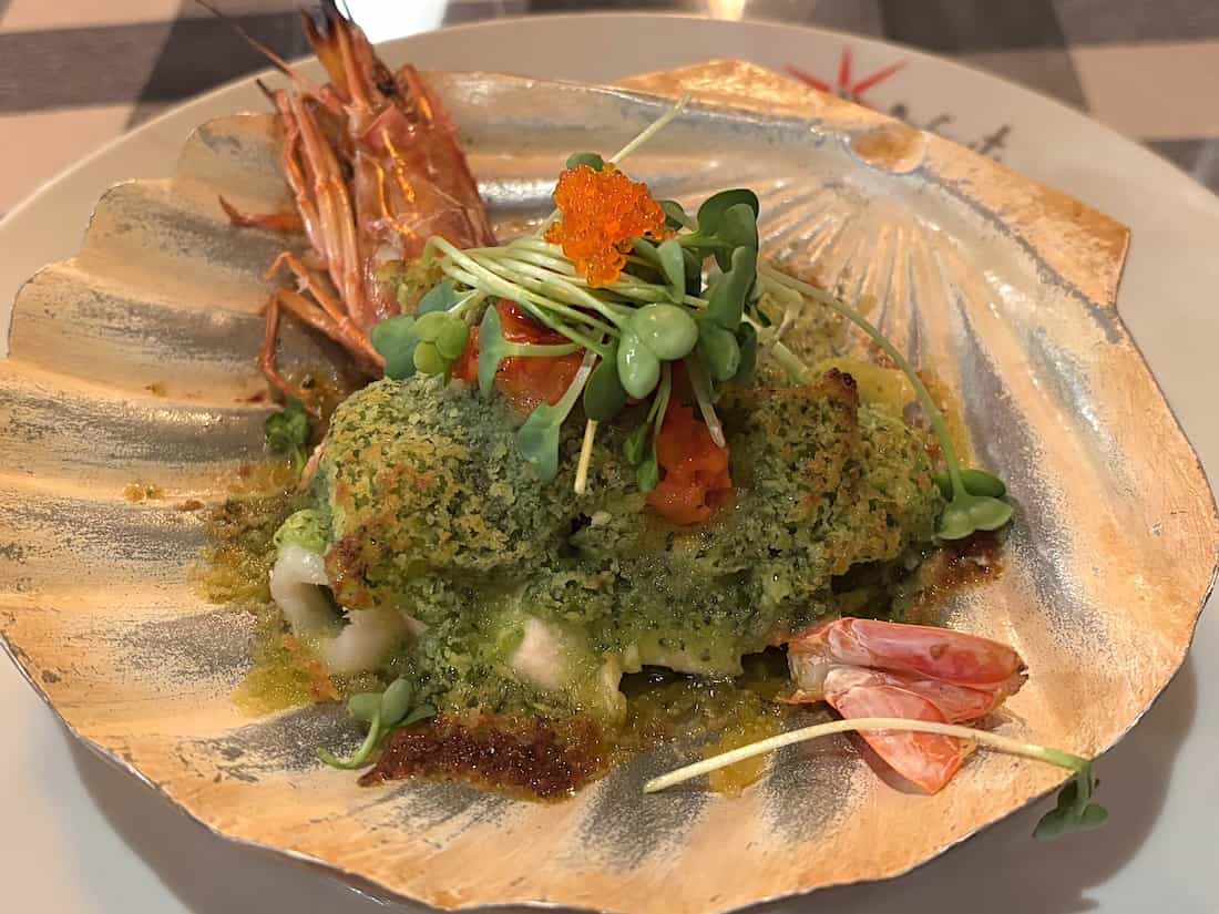 海の幸の地中海焼き