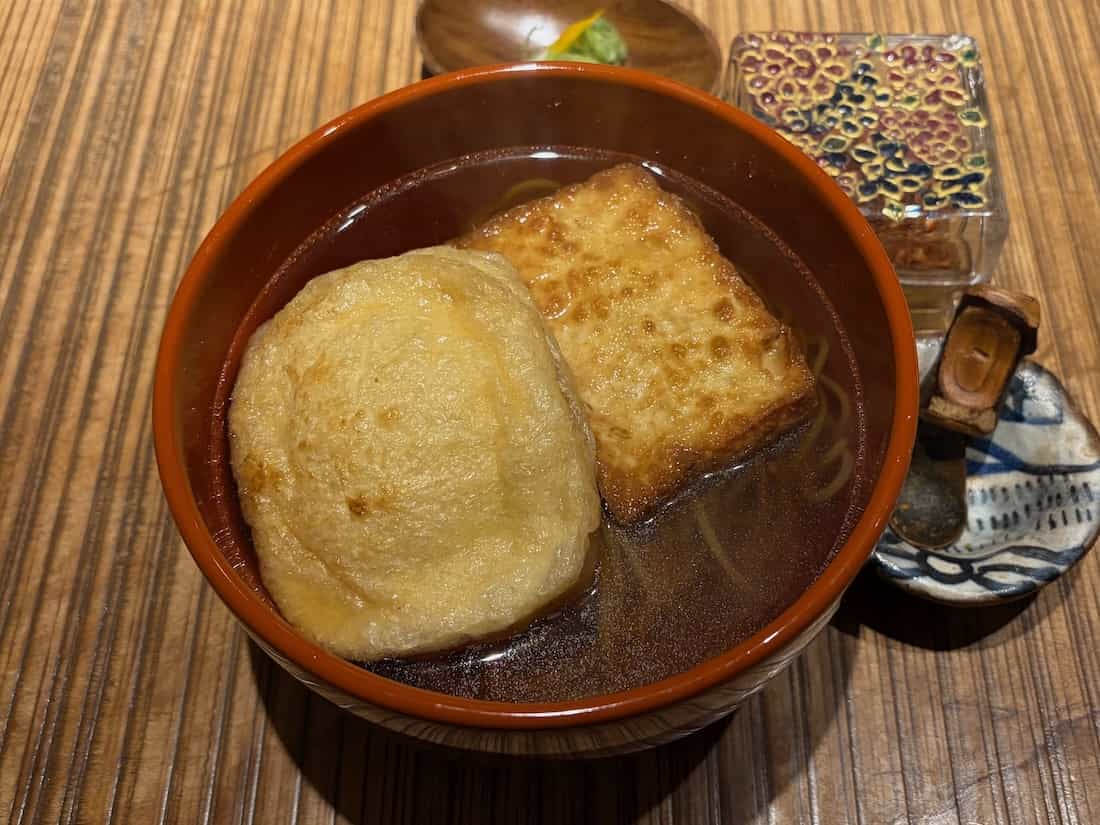 おあげ蕎麦