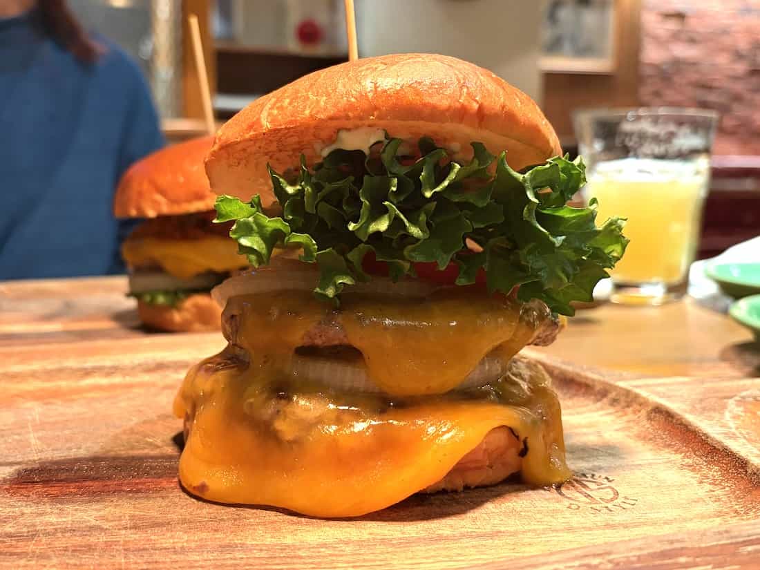 Wチーズバーガー