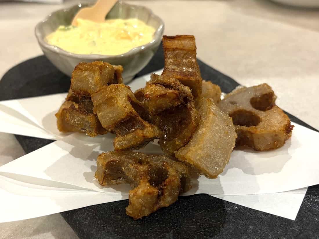 蓮根の竜田揚げ