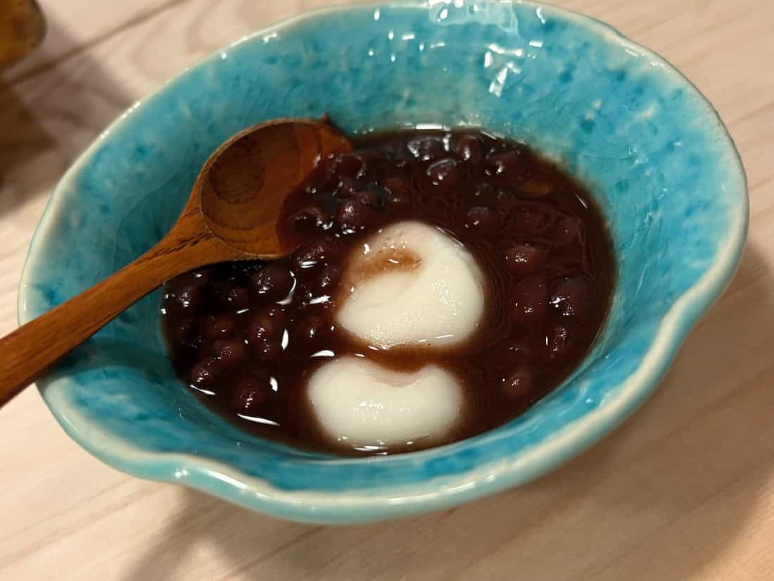 白玉ぜんざい