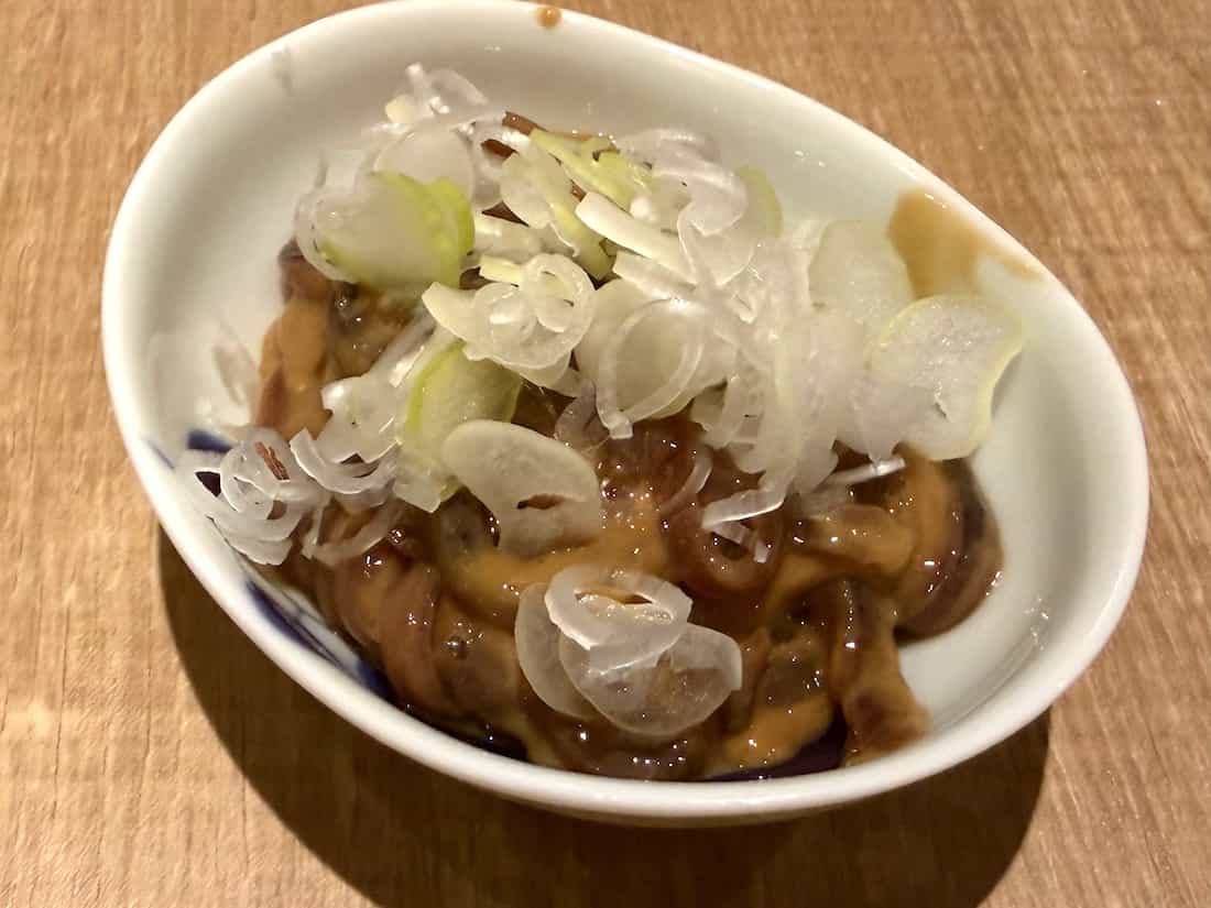 イカの肝和え