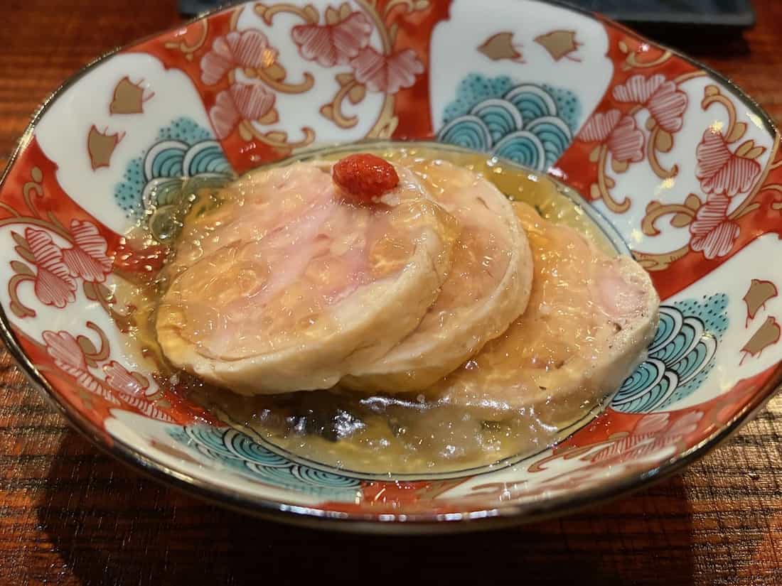 もも肉煮凝り紹興酒風味