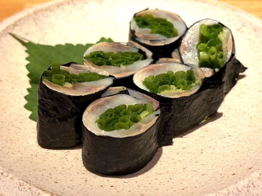 小肌海苔巻き
