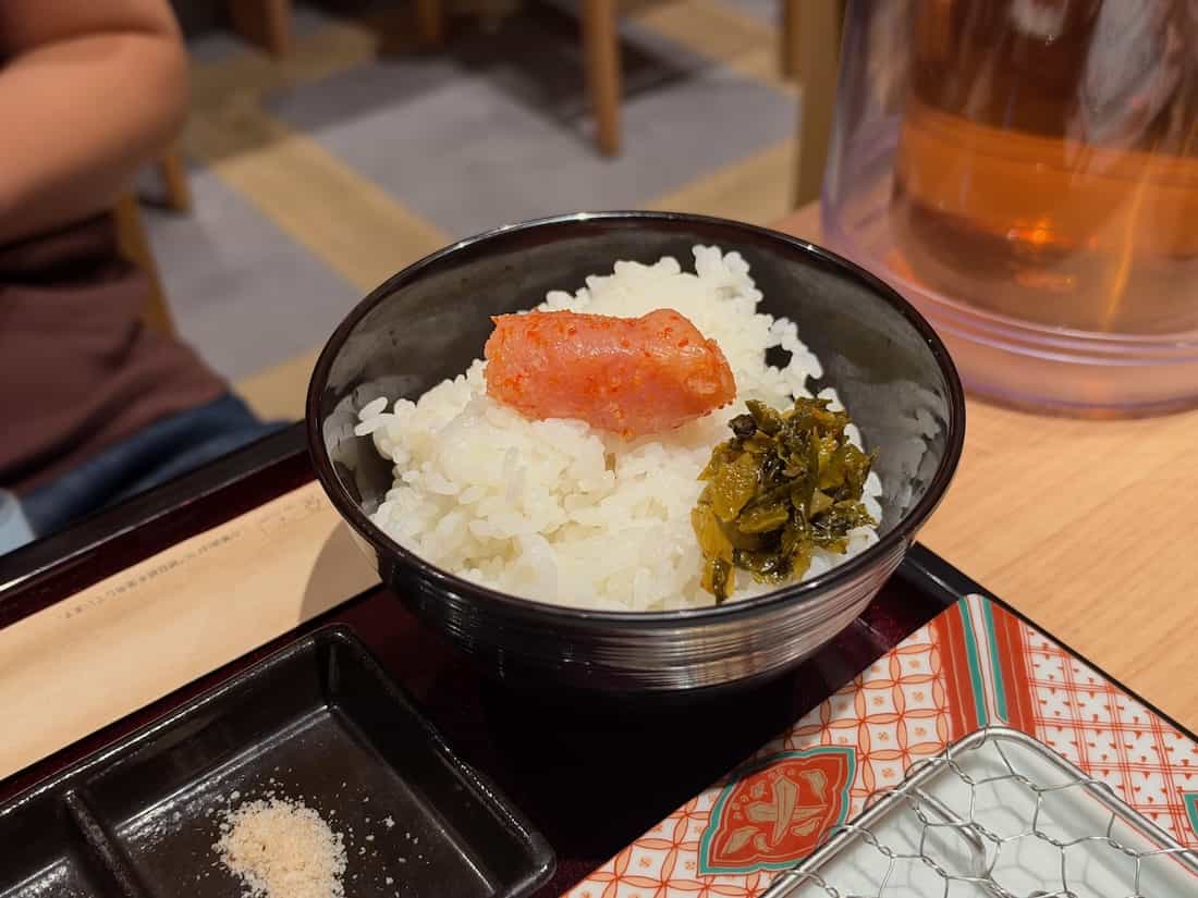 明太高菜ご飯